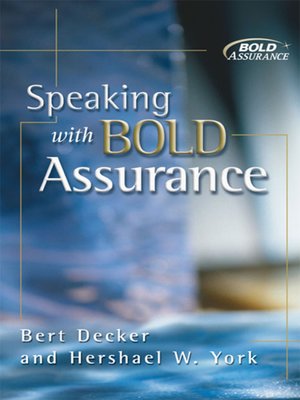 cover image of Speaking with Bold Assurance